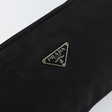 #60 Prada Accessory Nylon Black Silver