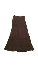 Victor Costa Black Maxi Skirt