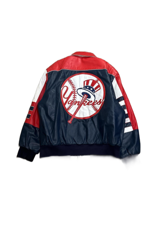 Jeff Hamilton Leather Yankees Jacket