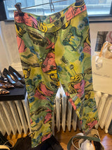 Pop art printed pants