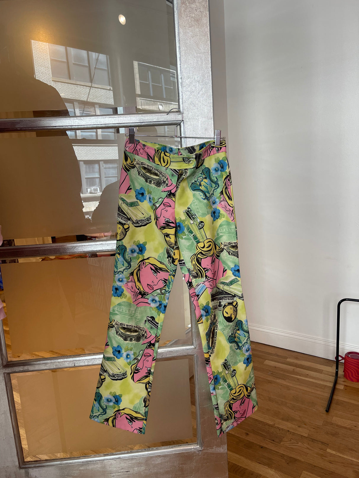 Pop art printed pants