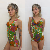1960's E. Stewart 1 piece Bathing Suit