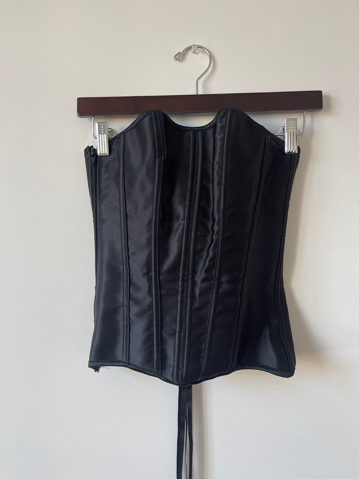 Black corset top
