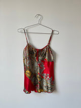 Paisley floral top