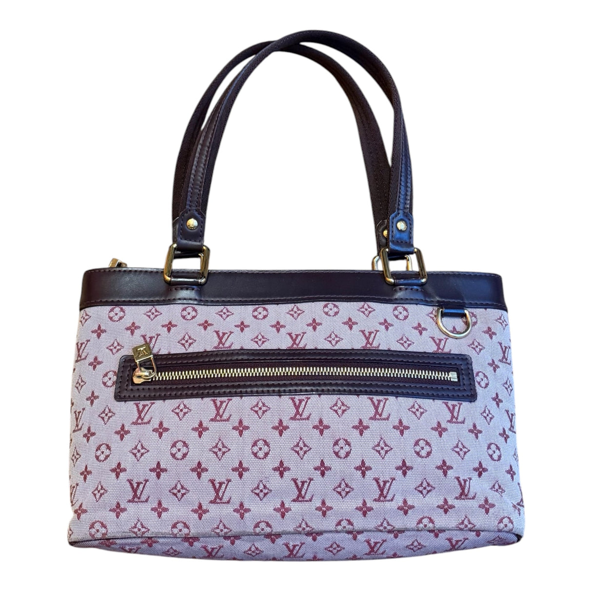 Louis Vuitton burgundy monogram Lucille bag