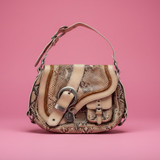 Dior Python Gaucho Bag