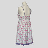 Ruffled floral babydoll dress