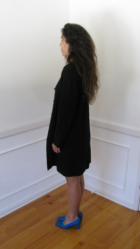 DKNY Knit Dress and Duster 2 Piece Set