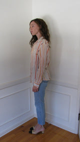 2000's D&G Mens Striped Button Down