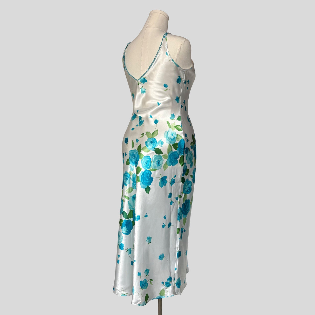 Bright floral midi slip