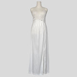 Soft lace bust gown