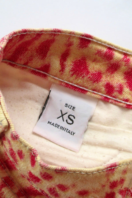 SS 2000 Archival Roberto Cavalli Pink Leopard Print Pants