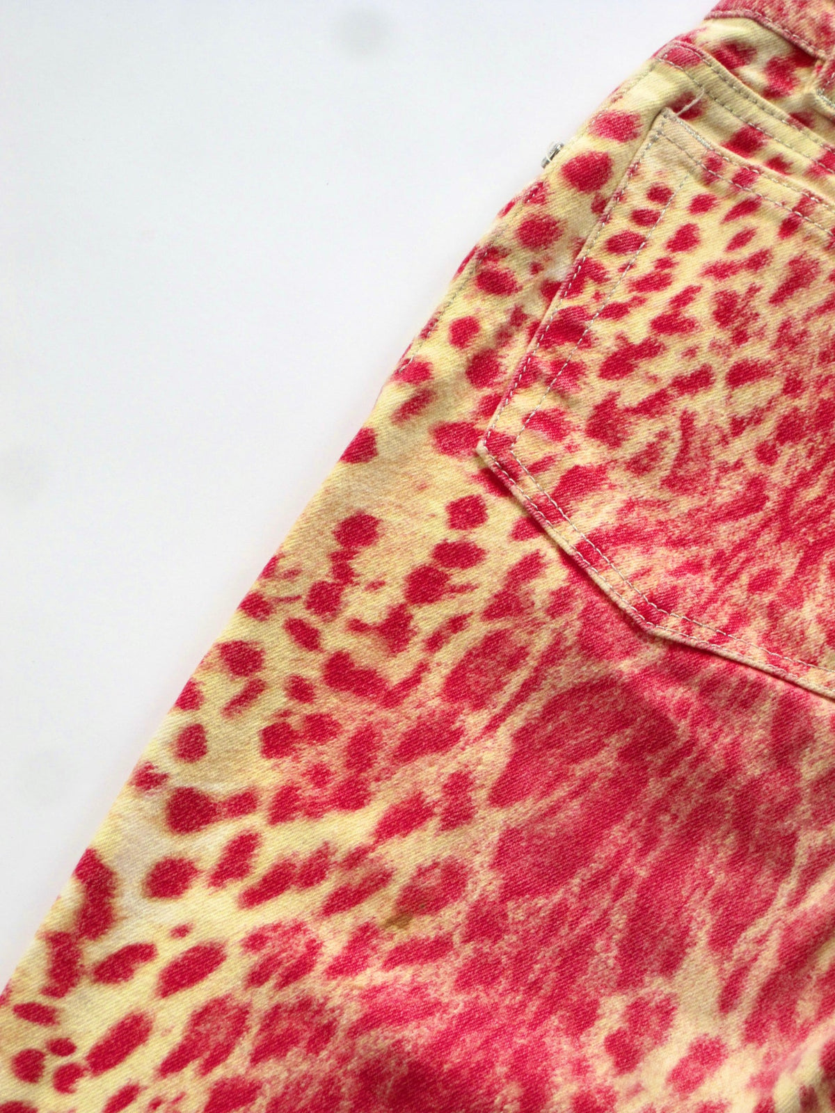 SS 2000 Archival Roberto Cavalli Pink Leopard Print Pants