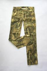 2000s Roberto Cavalli ‘Just Cavalli’ Python Print Pants