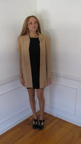 2000's Emanuel Ungaro Tan Coat