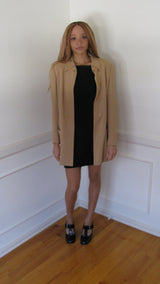 2000's Emanuel Ungaro Tan Coat