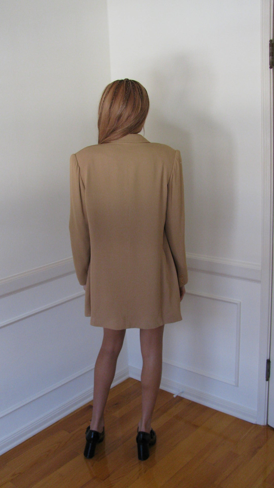 2000's Emanuel Ungaro Tan Coat