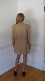 2000's Emanuel Ungaro Tan Coat