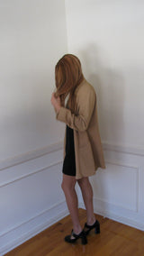 2000's Emanuel Ungaro Tan Coat