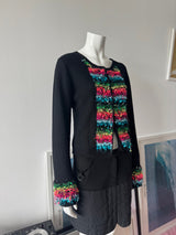 KENZO JEANS Black Sequin Sweater