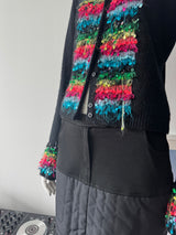 KENZO JEANS Black Sequin Sweater