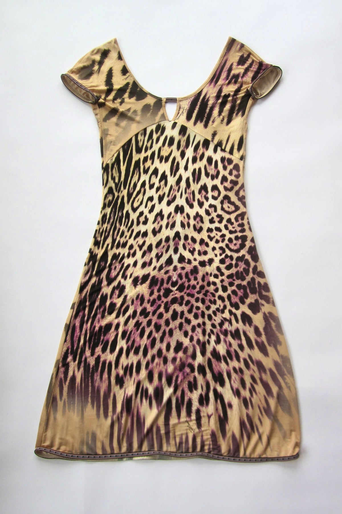 Roberto Cavalli ‘Just Cavalli’ Leopard Print Mini Dress