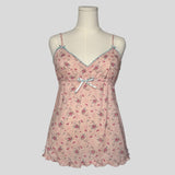 Love birds patterned cami