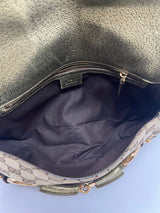 Gucci GG Canvas Tan Shoulder Bag