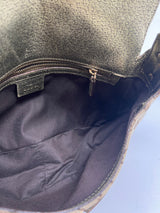 Gucci GG Canvas Tan Shoulder Bag