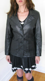 1990's Express Leather jacket