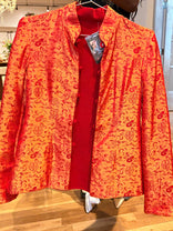 Asian inspired reversable blazer