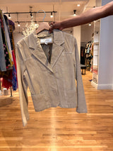 tan suede leather jacket