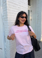 The "Don't Need a Man" Baby Tee