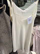 cream sheer slip