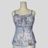 Love letters sheer milkmaid cami