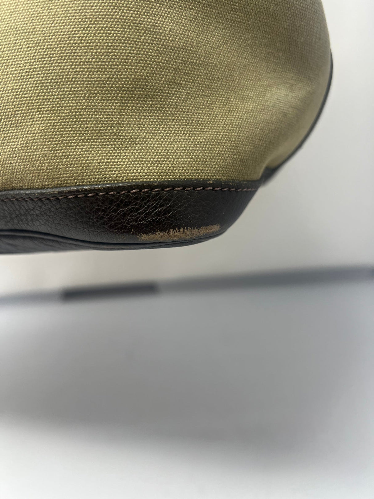 Hermes Garden Party Khaki Tote