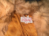 Light Brown Rabbit Fur Jacket