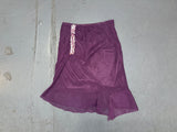 EUROMODA Purple Mesh and Sequin Midi Skirt