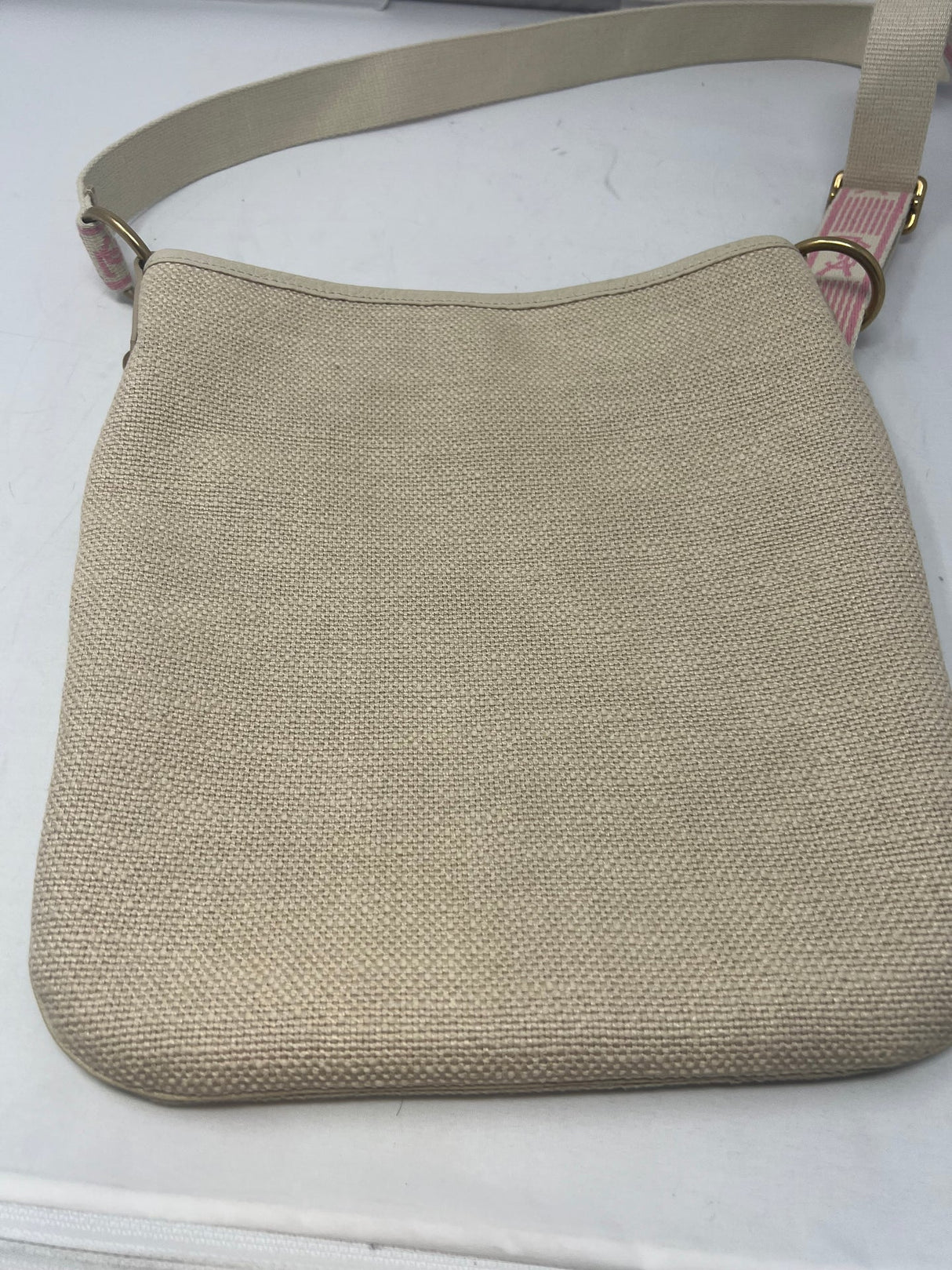 YSL Vintage canvas shoulder/crossbody bag