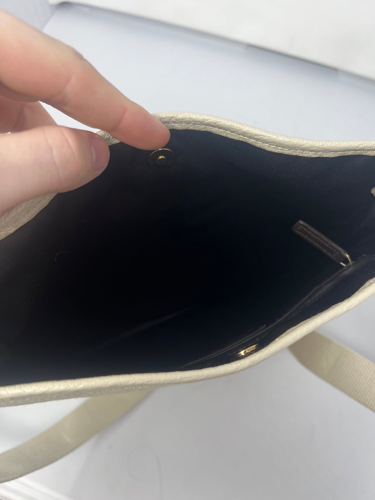YSL Vintage canvas shoulder/crossbody bag