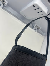 Gucci Small GG Canvas Black Shoulder Bag