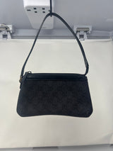 Gucci Small GG Canvas Black Shoulder Bag