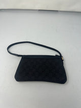 Gucci Small GG Canvas Black Shoulder Bag