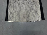 GUESS Black Mesh Crinkle Midi Skirt