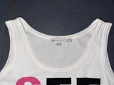 SEE BY CHLOE Multicolor Logo White Tank Top