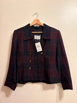 Plaid blazer