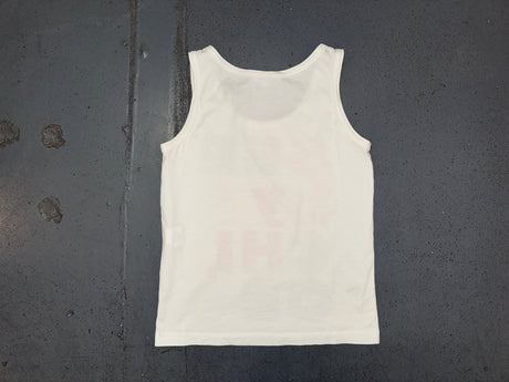 SEE BY CHLOE Multicolor Logo White Tank Top