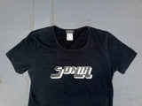 SONIA RYKIEL Black 'SONIA' Logo T-Shirt