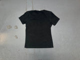 SONIA RYKIEL Black 'SONIA' Logo T-Shirt