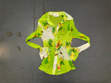 BELINE PARIS Green Pleated Floral Print Blouse